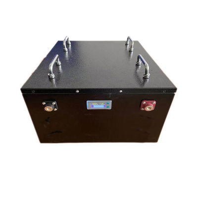 Buy 10KWH 48V 200A Lifepo4 Golf Cart Battery Rechargeable With LCD and BMS online manufacture
