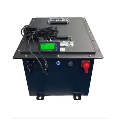 150A BMS LiFePO4 Golf Cart Battery 48V 100Ah 5120Wh Energy Rechargeable With LCD