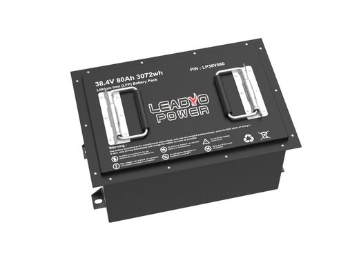 Buy Lithium Golf Cart 36V 38.4V 80Ah LiFePO4 LFP Battery Pack With LCD LED Display  / Charger online manufacture