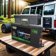 Buy 12V 120Ah Slimline LiFePO4 Battery With M8 Terminals Compact Size online manufacture