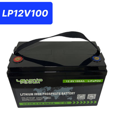 Buy 12V 100Ah 12.8V LiFePO4 Lithium Battery With Bluetooth Group 31 Size online manufacture