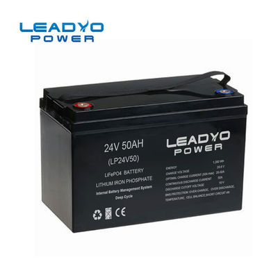 Buy Smart LiFePO4 Floor Cleaning Machine Battery 24V 50Ah Light Weight online manufacture