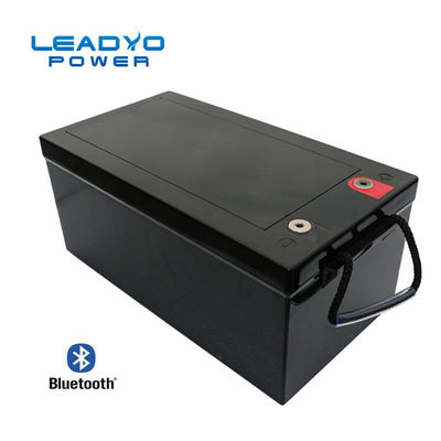 Buy High Capacity Leadyo Battery Bluetooth LiFePO4 12V 300Ah Lithium Ion Battery online manufacture