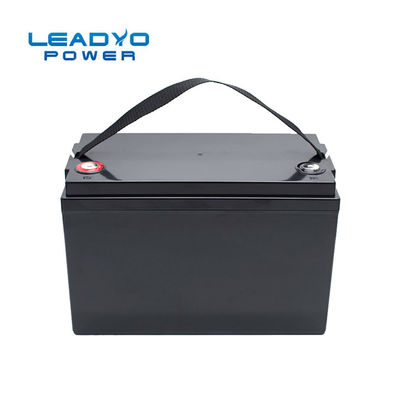 Buy LEADYO 12V 100Ah Rechargeable Battery Lifepo4 Battery Pack 5000 Times Long Life Cycle online manufacture