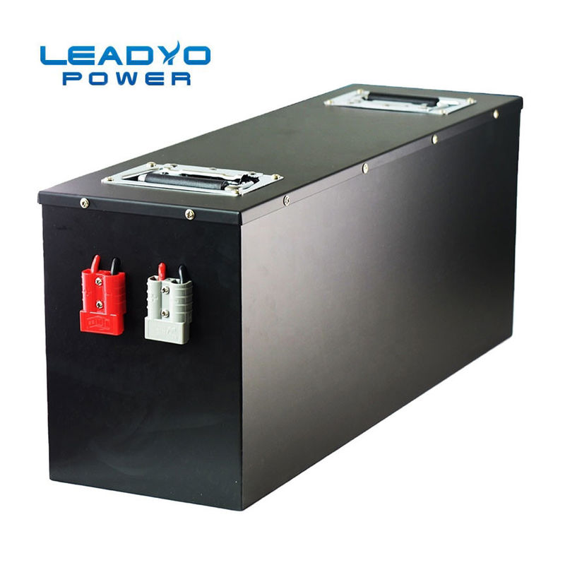 Lightweight 24V 60ah Lithium Battery AGV LiFePO4 Battery built in smart bluetooth