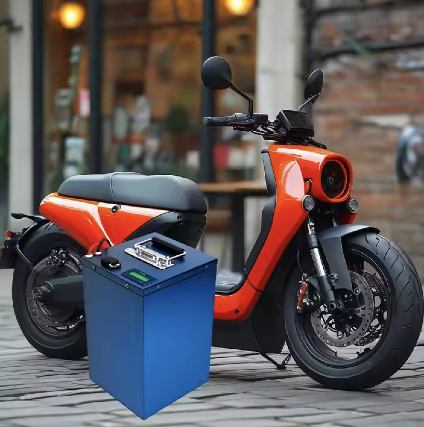 Beautiful view of Electric Motorbike Battery Density Corrector