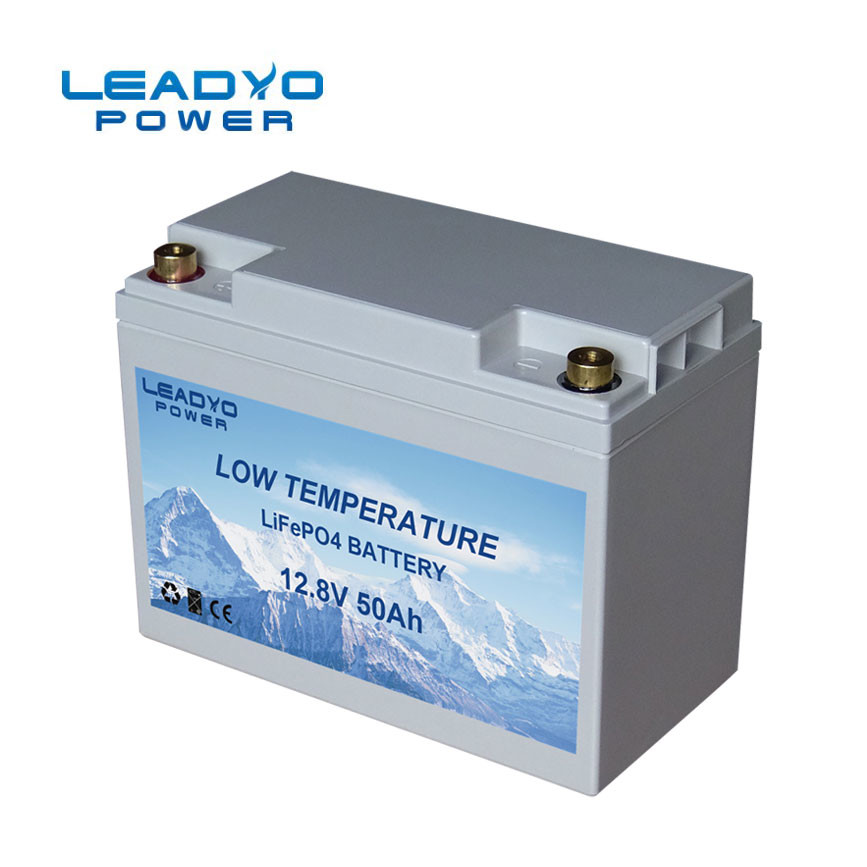 Auto Heating Low Temperature Batteries LiFePO4 12V 50Ah For Cold Weather