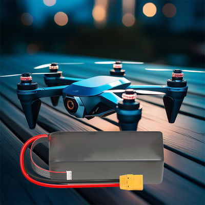 Good price LiPo 6S 22.2V 27Ah 10C Semi Solid State Cargo UAV Drone VTOL RC Lithium ion Battery online