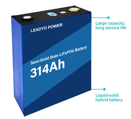 Good price LiFePO4 Semi Solid State 3.2V 314Ah Lithium Priamatic Batteries Cell online