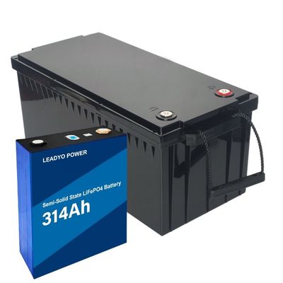 Good price Semi Solid State SSS 12.8V 314Ah LiFePO4 Battery Pack 12V 200AMP BMS LFP Batteries online